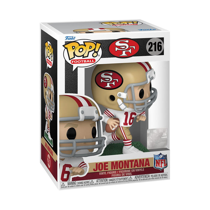 Funko Pop! POP NFL LEGENDS JOE MONTANA (AWAY) #216 New - Tistaminis