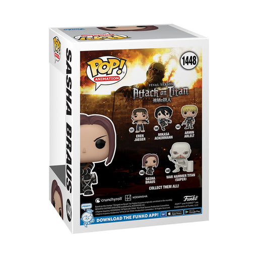 Funko Pop POP ANIME ATTACK ON TITAN SASHA #1448 New - Tistaminis