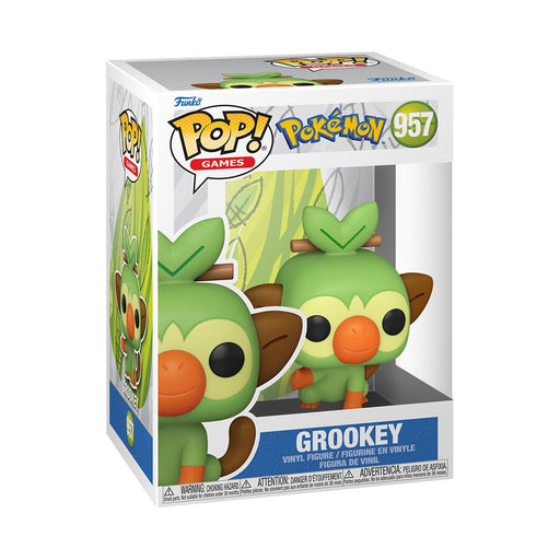 Funko POP POKEMON GROOKEY #957 New - Tistaminis