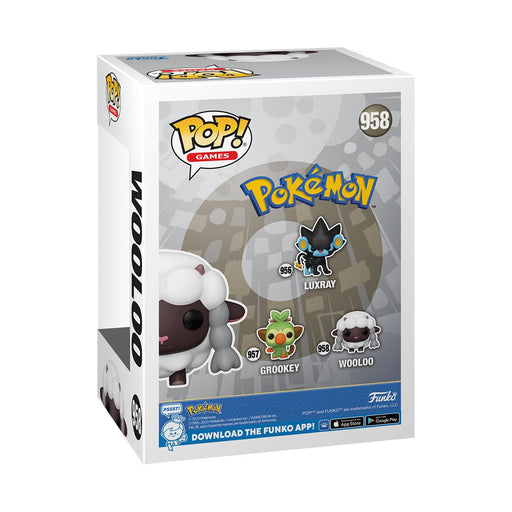 Funko POP POKEMON WOOLOO #958 New - Tistaminis