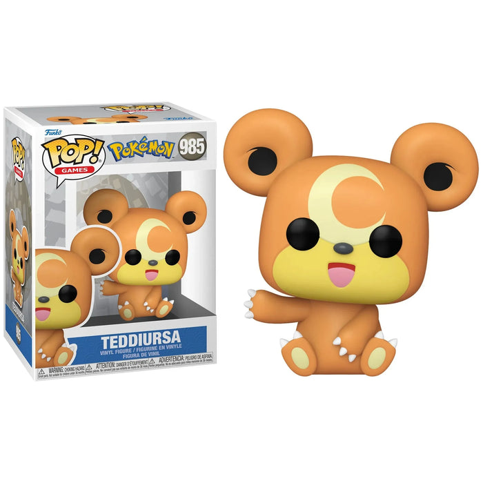 FUNKO POP POKEMON TEDDIURSA #985