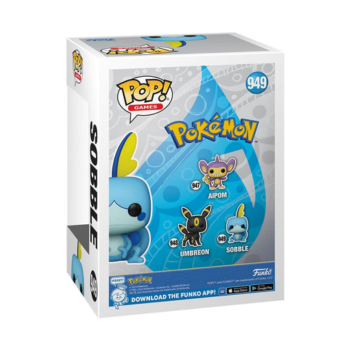 Funko POP POKEMON SOBBLE #949 New - Tistaminis