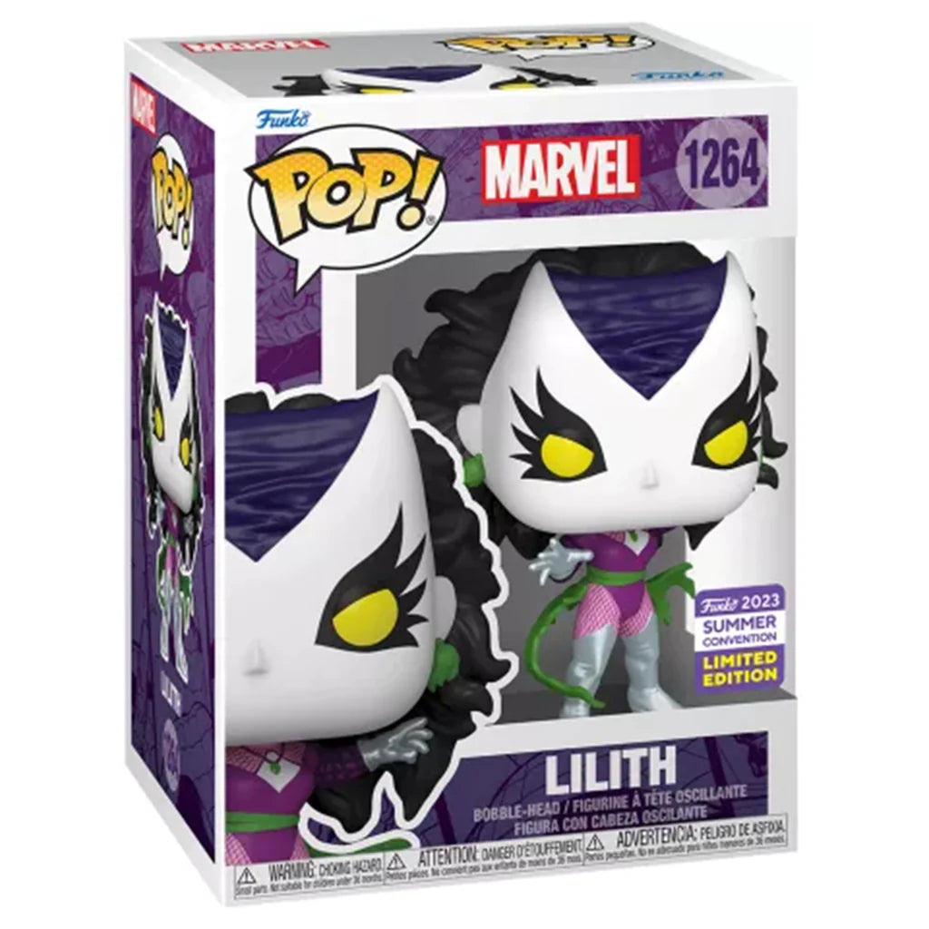 Funko Pop! POP MARVEL LILITH #1264 2023 Summer Convention Exclusive New - Tistaminis