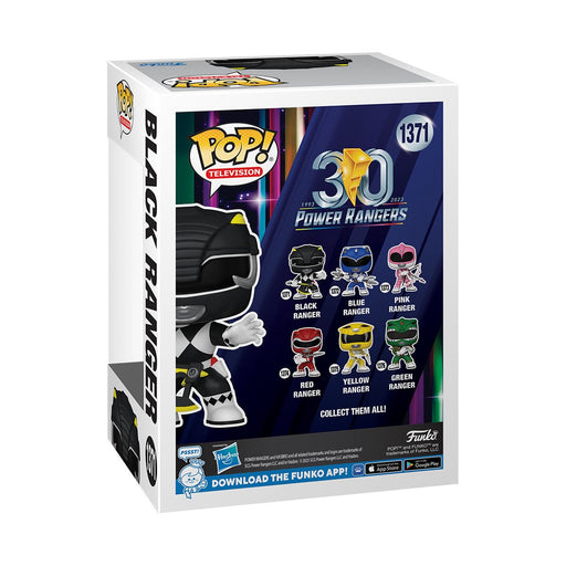 Funko POP POWER RANGERS 30TH BLACK RANGER New - Tistaminis