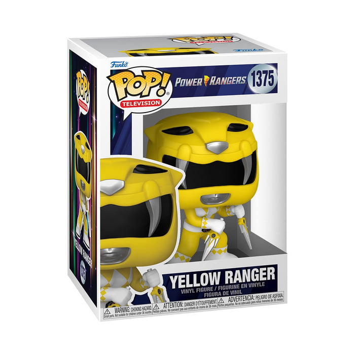 Funko POP POWER RANGERS 30TH YELLOW RANGER New - Tistaminis