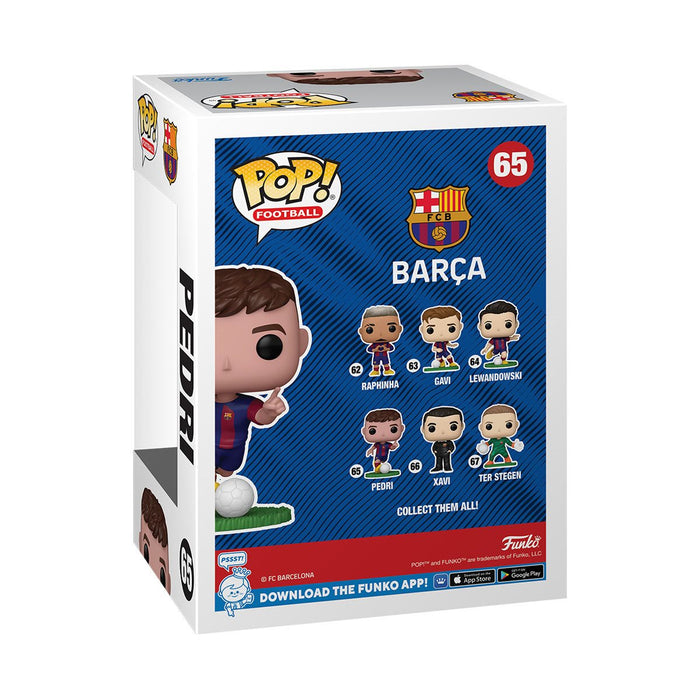 Funko POP FOOTBALL BARCELONA PEDRI #65 New - Tistaminis