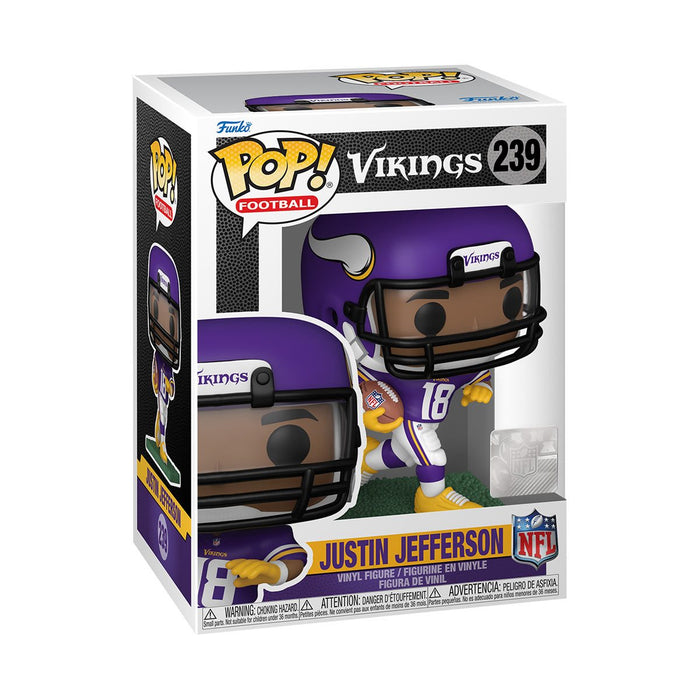 FUNKO POP NFL VIKINGS JUSTIN JEFFERSON New - Tistaminis