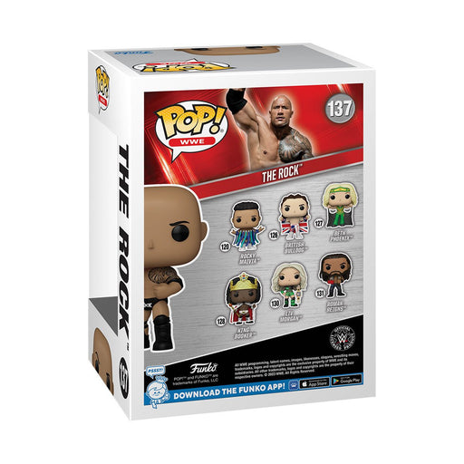 Funko Pop! POP WWE THE ROCK (FINAL) #137 New - Tistaminis