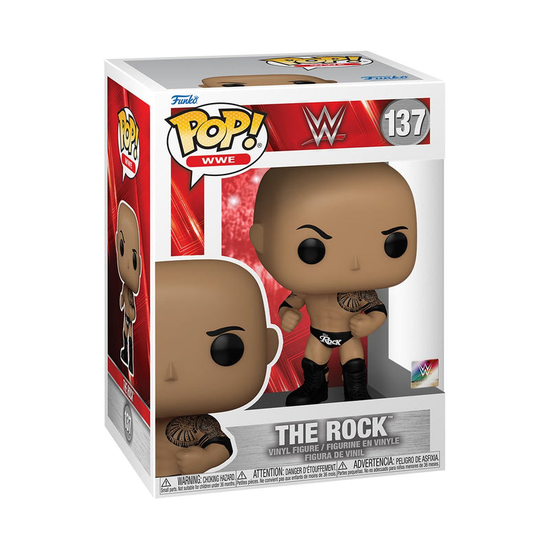 Funko Pop! POP WWE THE ROCK (FINAL) #137 New - Tistaminis
