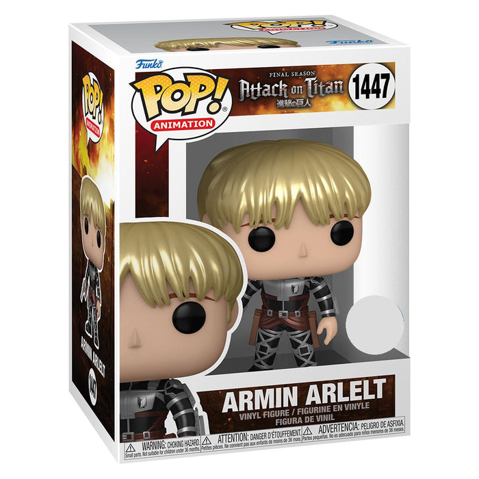 Fubko Pop POP ANIME ATTACK ON TITAN ARMIN ARLERT (MT) #1447 New - Tistaminis