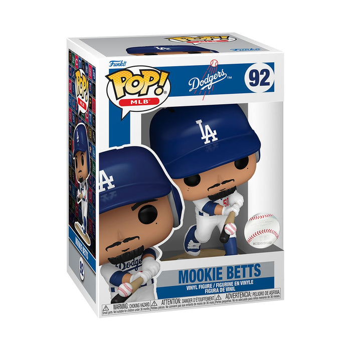 Funko POP MLB DODGERS MOOKIE BETTS #92 New - Tistaminis