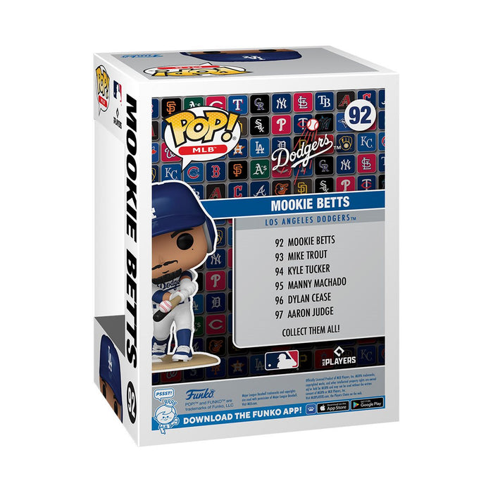 Funko POP MLB DODGERS MOOKIE BETTS #92 New - Tistaminis