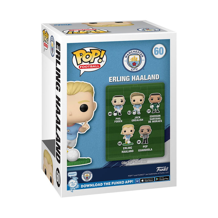 FUNKO POP FOOTBALL MANCHESTER CITY ERLING HAALAND #60 New - Tistaminis