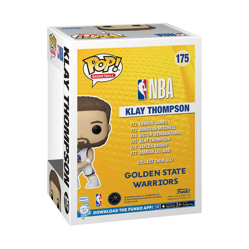 Funko POP NBA WARRIORS KLAY THOMPSON (WHITE) #175 New - Tistaminis