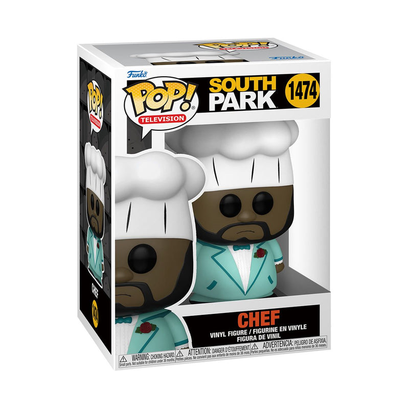 Funko POP TV SOUTH PARK CHEF IN SUIT #1474 New - Tistaminis