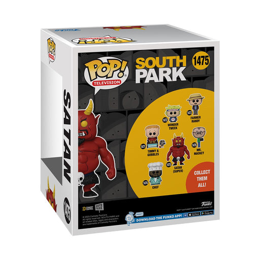 Funko POP TV SOUTH PARK SATAN 6" #1475 New - Tistaminis