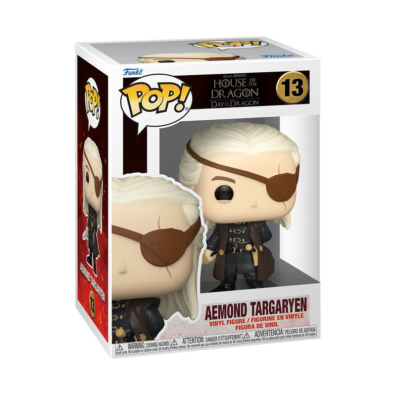 FUNKO POP TV GAME OF THRONES HOUSE OF THE DRAGON AEMOND #13 New - Tistaminis