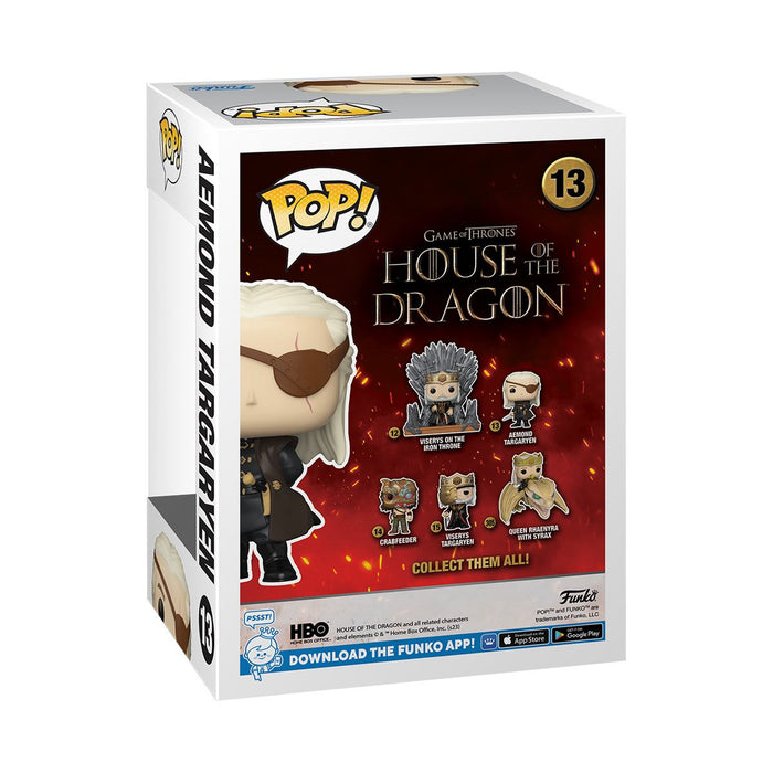 FUNKO POP TV GAME OF THRONES HOUSE OF THE DRAGON AEMOND #13 New - Tistaminis