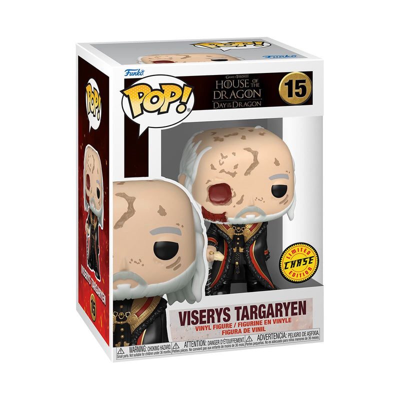 FUNKO POP TV GAME OF THRONES HOUSE OF THE DRAGON VISERYS CHASE #15 New - Tistaminis