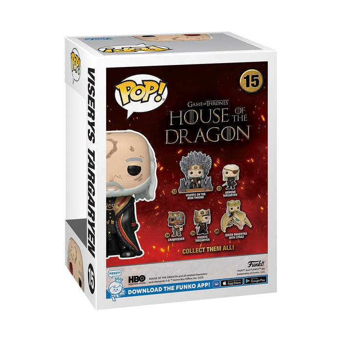 FUNKO POP TV GAME OF THRONES HOUSE OF THE DRAGON VISERYS CHASE #15 New - Tistaminis