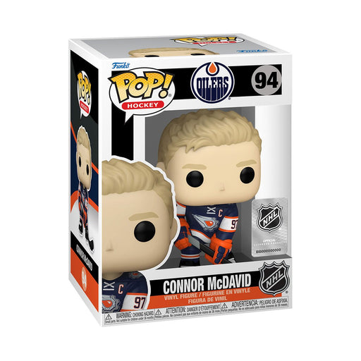 FUNKO POP NHL OILERS CONNOR MCDAVID (REVERSE RETRO UNI) New - Tistaminis