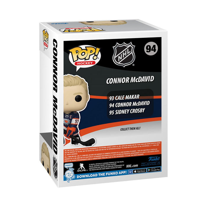 FUNKO POP NHL OILERS CONNOR MCDAVID (REVERSE RETRO UNI) New - Tistaminis