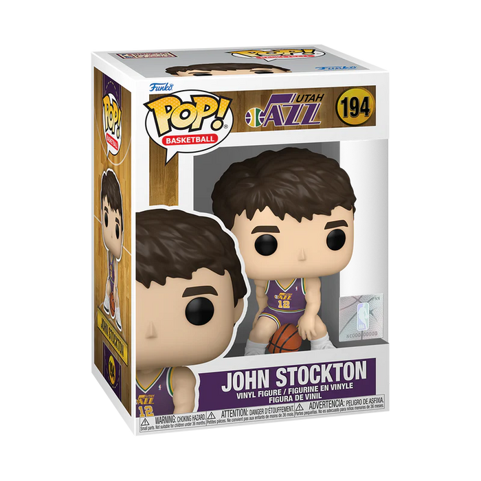 FUNKO POP NBA LEGENDS ROOKIE JOHN STOCKTON #194