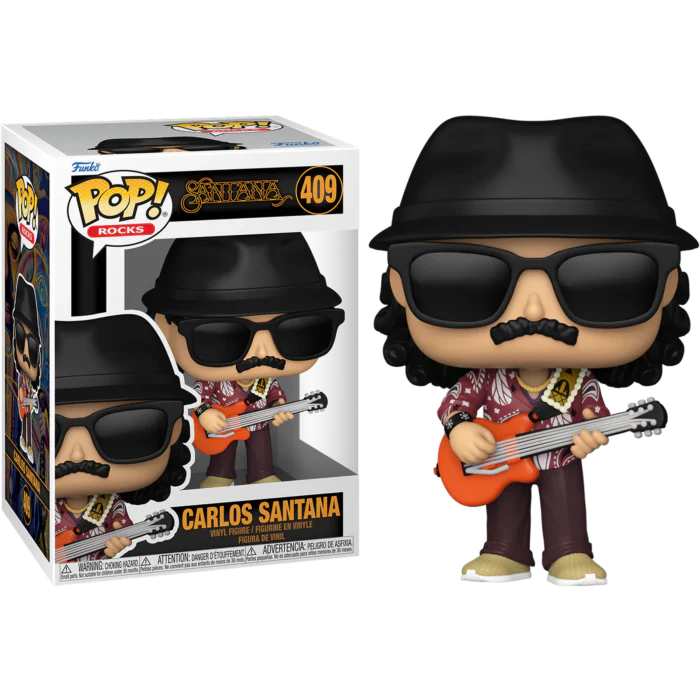 FUNKO POP MUSIC CARLOS SANTANA #409