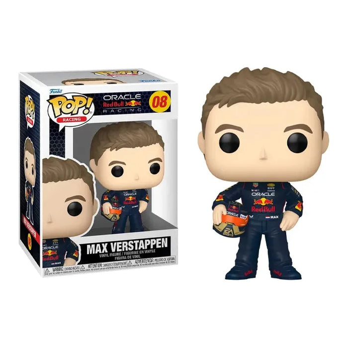 FUNKO POP FORMULA 1 MAX VERSTAPPEN W/ HELM #08