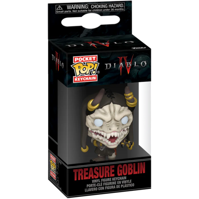 FUNKO POP KEYCHAIN DIABLO 4 TREASURE GOBLIN