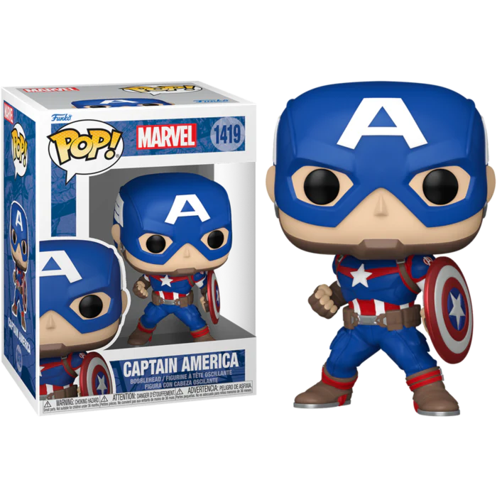 FUNKO POP MARVEL NEW CLASSICS CAPTAIN AMERICA #1419