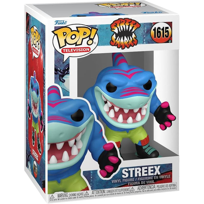 FUNKO POP 90S STREET SHARKS STREEX #1615