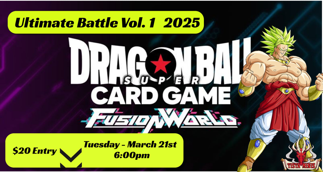 FUSION WORLD Ultimate Battle 2025 Vol.1 March 25th