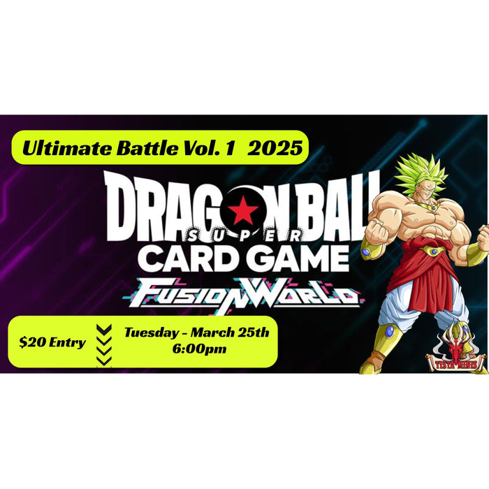 FUSION WORLD Ultimate Battle 2025 Vol.1 March 25th