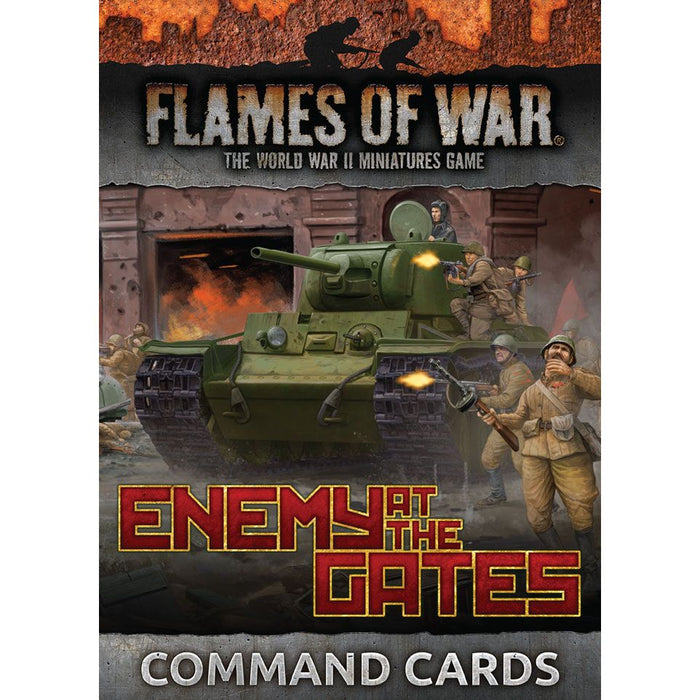 Flames of War Enemy at the Gates Command Cards (Mid War x46 Cards)