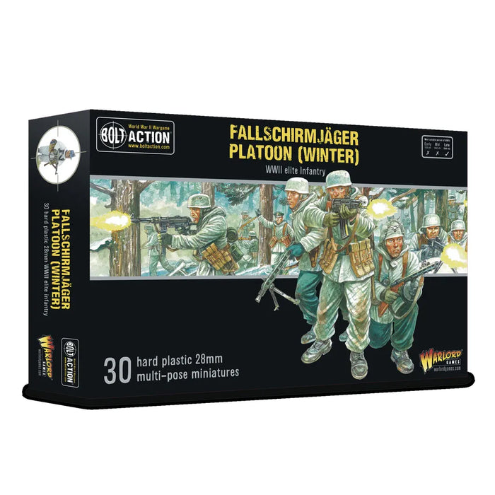 Bolt Action German Winter Fallschirmjager Platoon Jan 30 Pre-Order