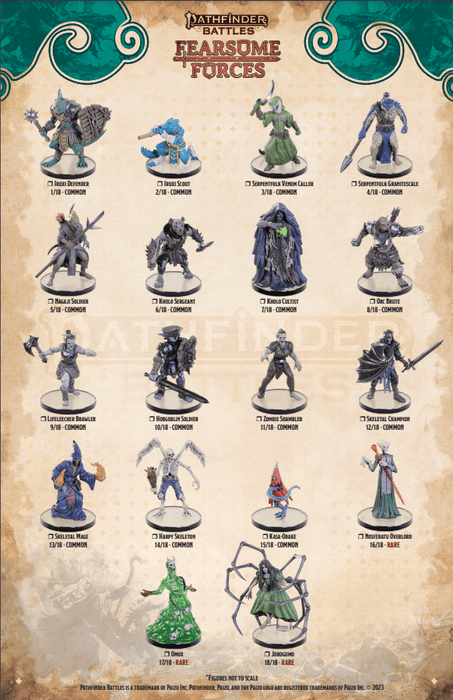 Pathfinder Battles: Fearsome Forces - Single Unit (x1)