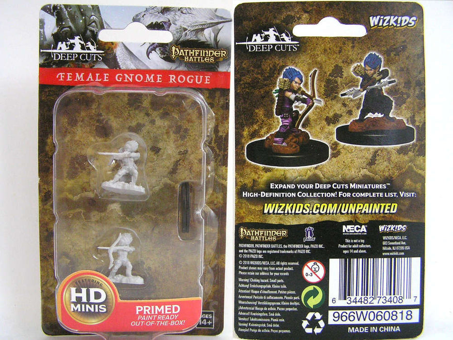 Pathfinder Battles Deep Cuts Unpainted Miniatures: Wave 6: Gnome Female Rogue New