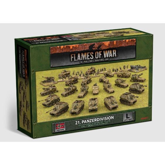 Flames of War 21st Panzerdivision Army Deal Jun-08 Pre-Order - Tistaminis