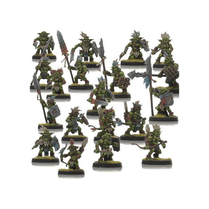 Shieldwolf Goblins Forest Goblin Infantry (Box) New - Tistaminis