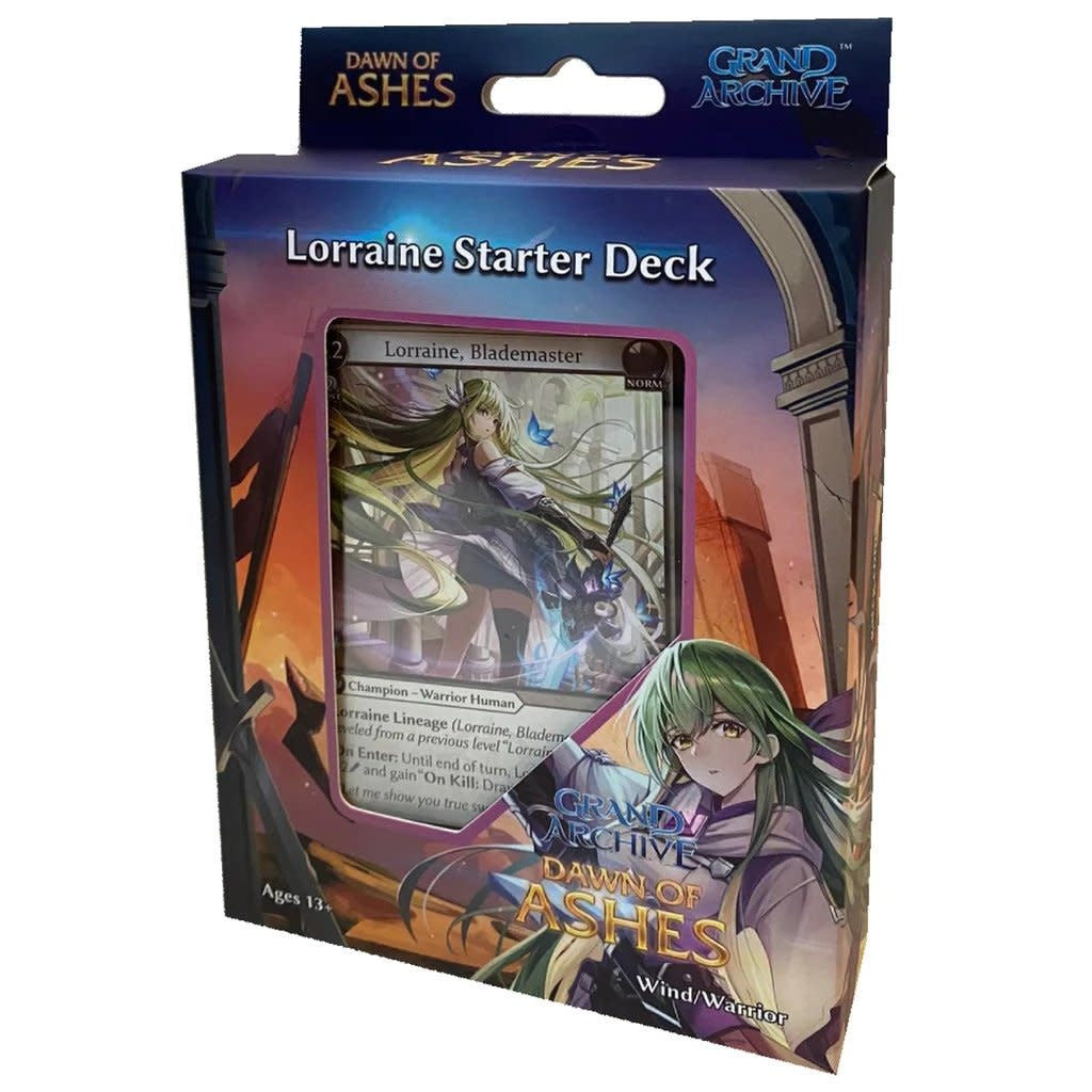 Grand Archive Dawn of Ashes Starter Deck - Lorraine New