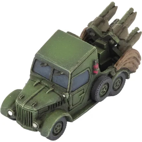 Flames of War GAZ Jeep with 3M6 Shmel ATGW (x3)