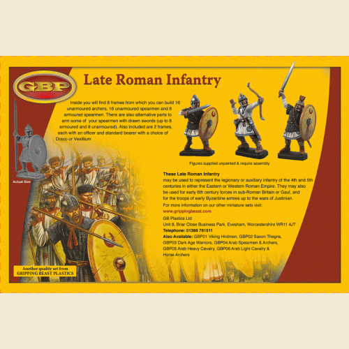 Gripping Beast Late Roman Infantry New - Tistaminis