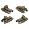 Great War Mitchell's Marauders (GW x3 Tanks x71 Figures) New - Tistaminis