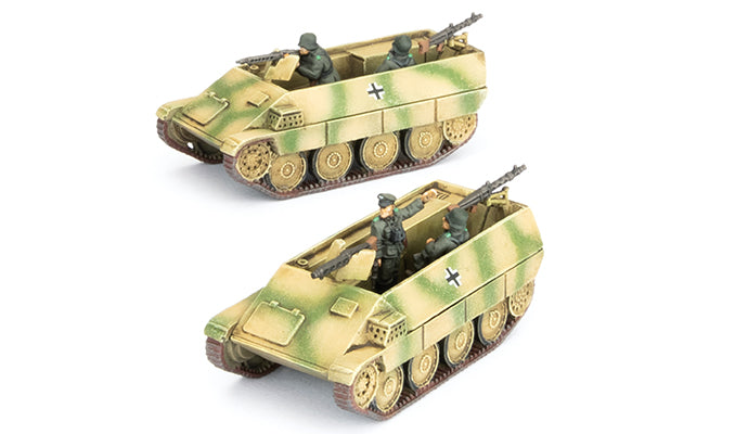 Flames of War Kätzchen Armoured Personnel Carrier (x2)