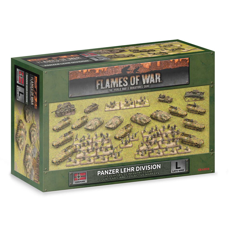 Flames of War Panzer Lehr Division Army Deal Jun-08 Pre-Order - Tistaminis
