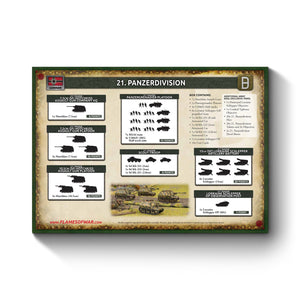 Flames of War 21st Panzerdivision Army Deal Jun-08 Pre-Order - Tistaminis