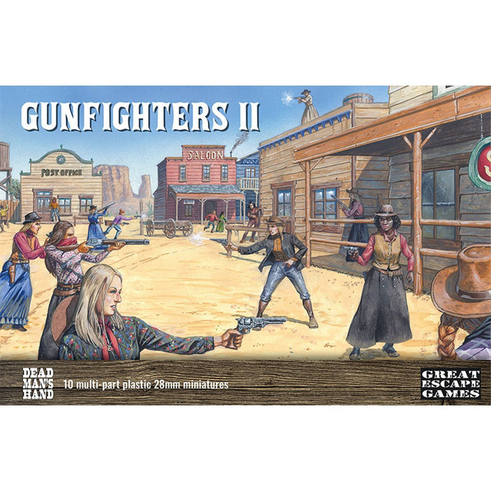 Dead Man's Hand Plastic Gunfighters II New