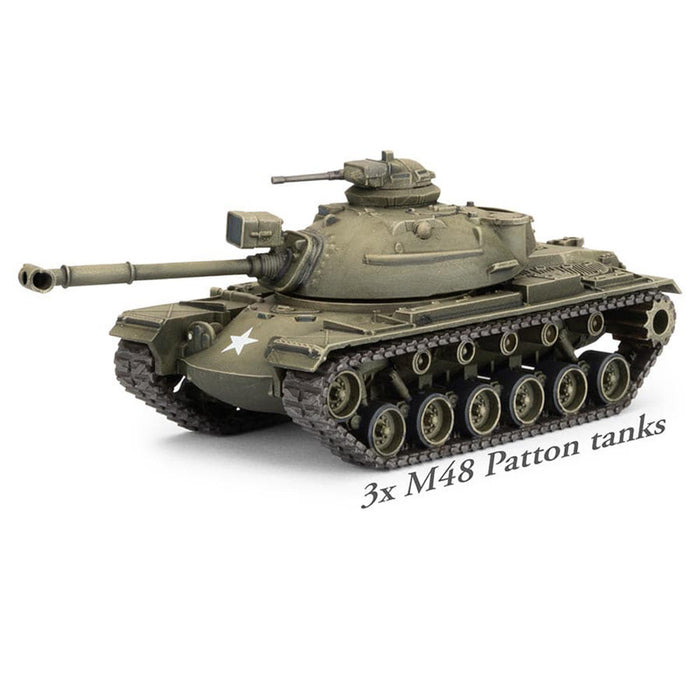 Clash of Steel M48 Medium Tank Platoon (x3 Plastic)