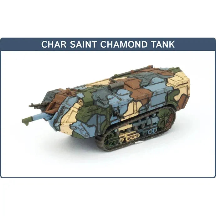 Great War Char Saint Chamond Tank New - Tistaminis
